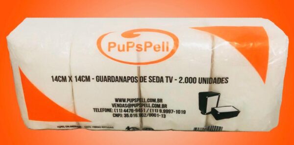 Guardanapo  TV - 14 x 14 (Fardo com 10 pacotes)